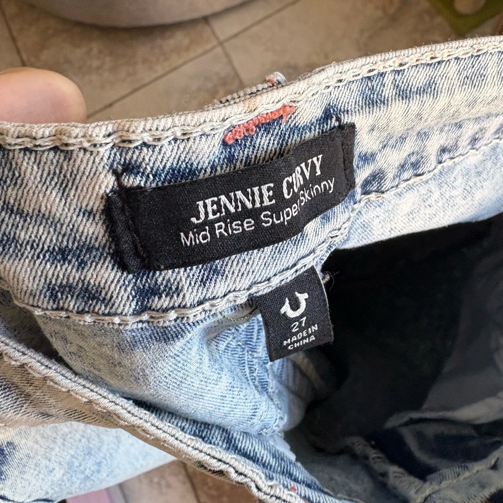 True Religion Light Blue Skinny Jeans